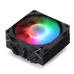 YH-HP-48 1 Fan 5 Heat Pipe black plated CPU Air Cooler with RGB lighting